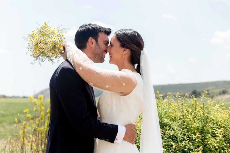 Ana y Óscar, una boda en la Finca Casa de Oficios de Madrid